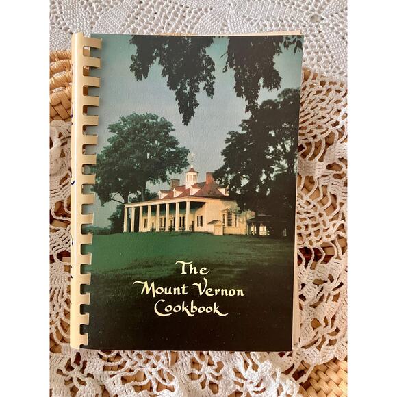 Vintage 1984 Mount Vernon Cookbook - First Edition - Picture 1 of 6